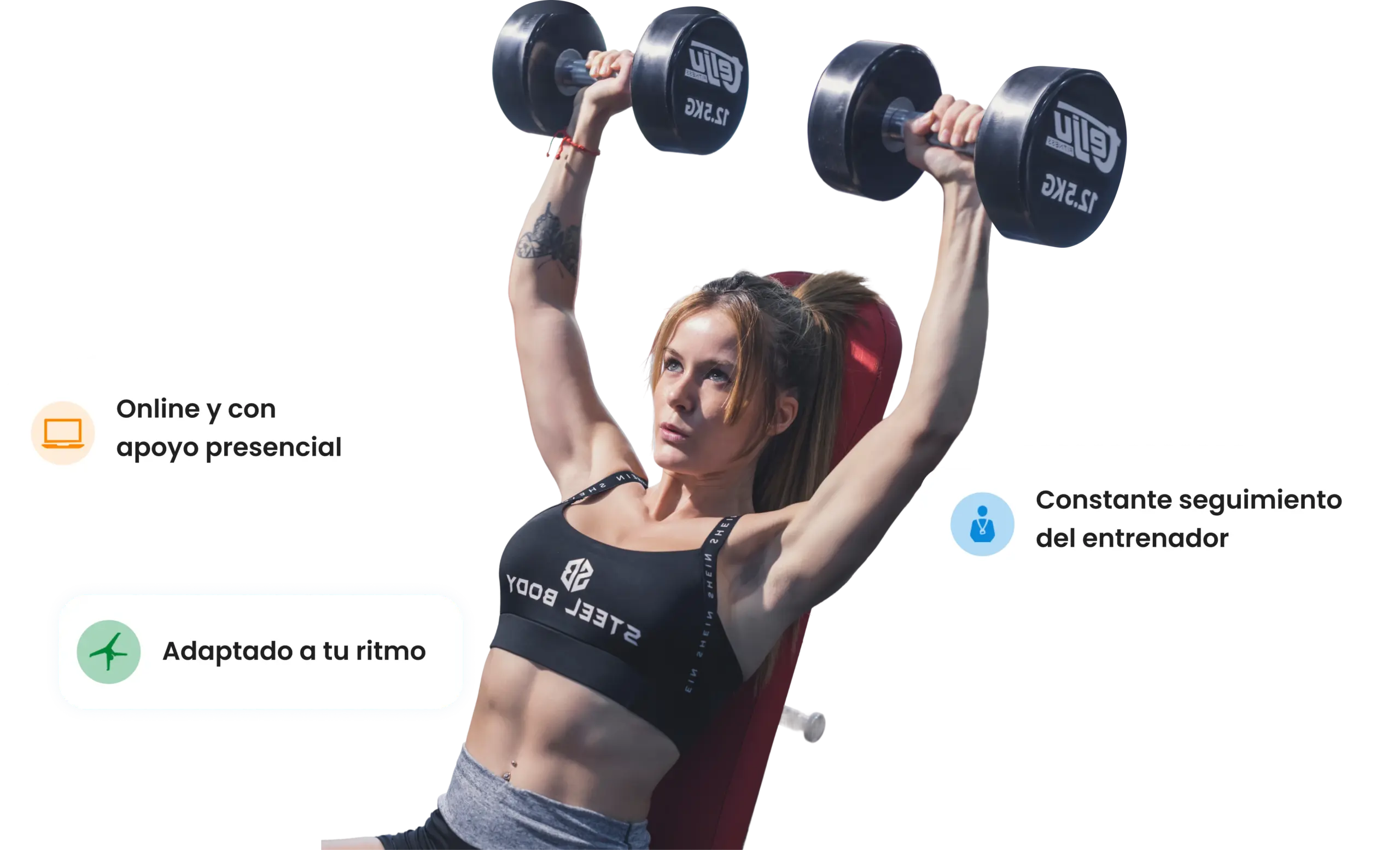 Nutrición y entrenamiento online y con apoyo presencial